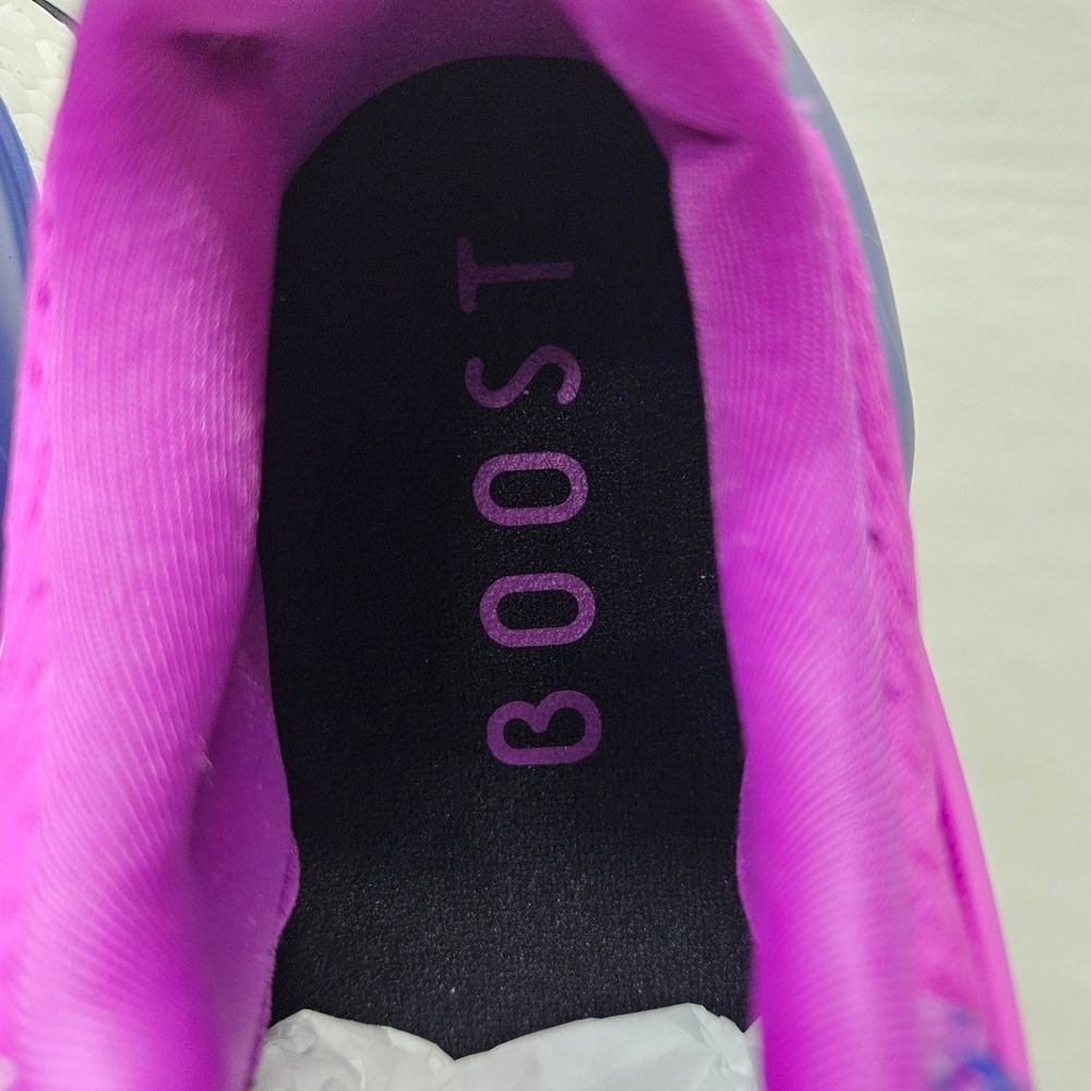 Adidas Ultraboost 1.0 W Running Shoes JR1993 Purple Blue White Women's Size 8 - Picture 9 of 10